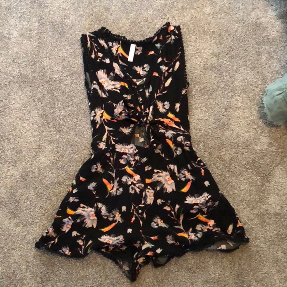 Floral romper